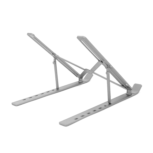 Підставка під ноутбук / планшет N3 складана / трансформер, до 17&apos;, алюміній, колір сірий, чохол, 244*163*61.5 мм, 0,242 кг