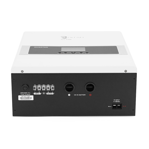 Гібридний інвертор RITAR XLS-1200, 1000W / 1200VA, 12V, струм заряду 10-20-40A, INV135-265V (UPS180-265V), MPPT (40А, 17-100 Vdc4), 3.
