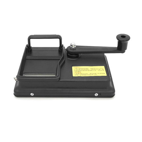 Машинка для скручування сигарет 8,0mm ручна, дводоріжкова, з пресом та протяжкою, нержавіюча сталь, чорний, Box