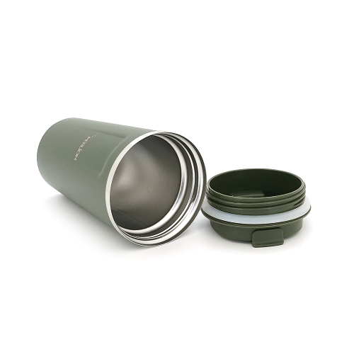 Термокухоль Merlion з нержавіючої сталі, об'єм 510 мл., зелена