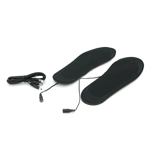 Устілки з підігрівом від USB, 3 режими, живлення від зовнішнього акумулятора (у комплект не входить), р.36-44, чорні