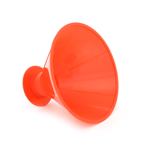 Конусная воронка-лопатка, від снігу, для очистки автомобіля, ABS, червона