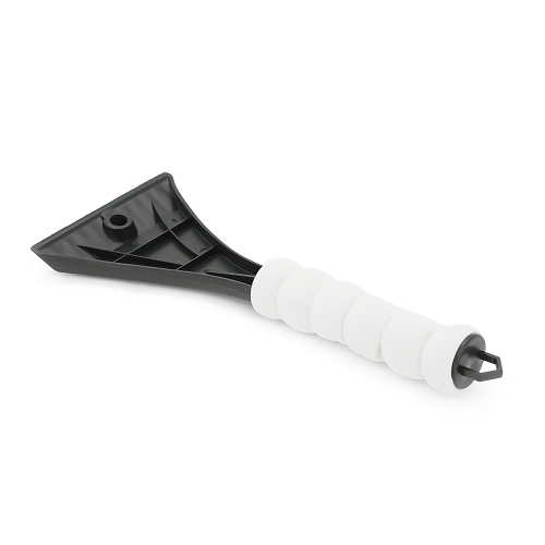 Автомобільний скребок для видалення льоду та снігу, 27х10,8см, білий з чорним