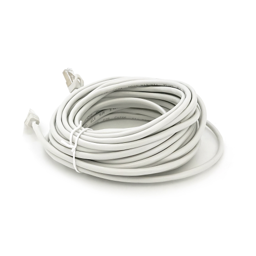 Патч-корд литий MERLION, FTP, RJ45, Cat.5e, 10m, сірий, CCA, Q200