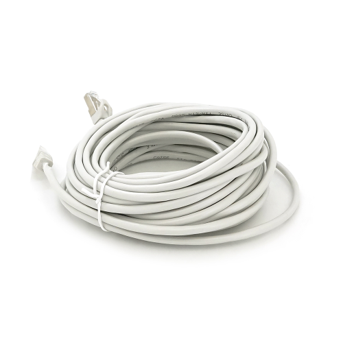 Патч-корд литий MERLION, FTP, RJ45, Cat.5e, 10m, сірий, CU, Q200