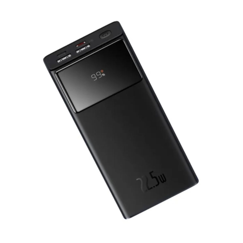 PowerBank Baseus Star-Lord PPXJ30 (PPXJ060101) 30000mAh, Output: 2*USB+Type-C, 22.5W, Black, Q20