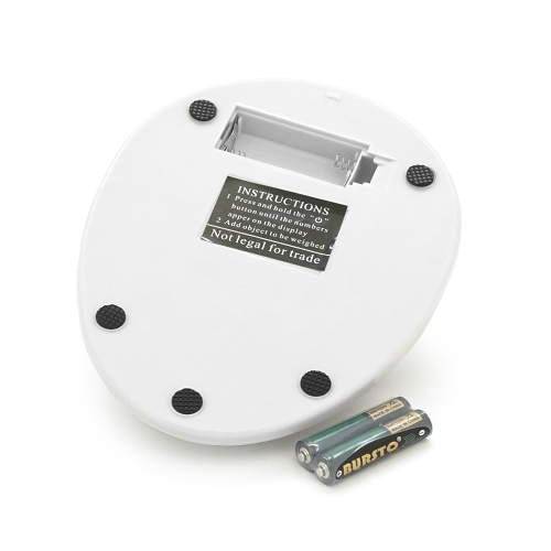 Ваги точні кухонні з круглою чашкою B05A, 0,001-5 кг, живлення 2 батарейки АА, Box