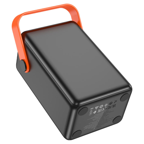 Power Bank HOCO J110A 60000mAh, 4USB+Type-C, 65W+PD20W, ліхтарик, Black, 1.26kg