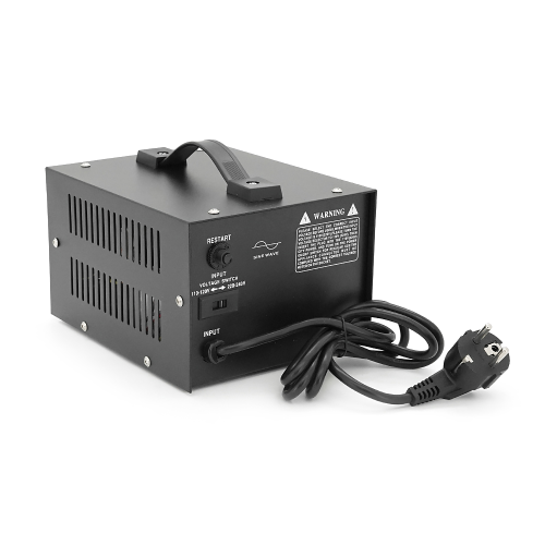 Перетворювач напруги MSKJ ST-1000VA Трансформаторний Input 220 V / Output 110 V, + 2 універсальні розетки