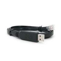 Кабель VEGGIEG V-U403, USB / RJ45, FTDI-TF 232 Chipset, консольний, Black, довжина 1.5м, Box