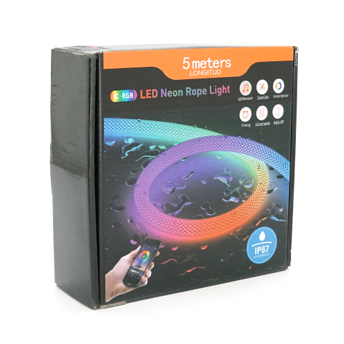 Світлодіодна стрічка Лускатий Neon RGB 5 метрів, живлення від USB