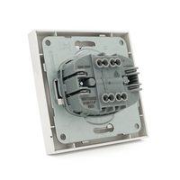 Вимикач Panasonic Karre Plus 55 одноклавішний з підсвічуванням, білий