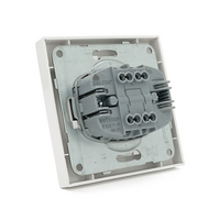 Вимикач Panasonic Karre Plus 55 двоклавішний, білий