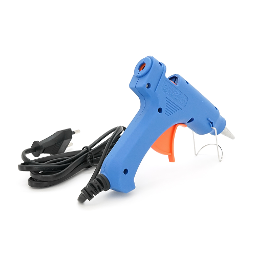 Клейовий пістолет з живленням від 220V XUNLEI YT-2013 / 7, клей діаметром-7мм, 20W, Blue, Blister