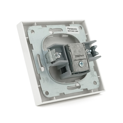 Розетка Panasonic Karre Plus 55 TV, Телевізійна, біла