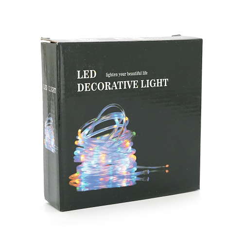Гірлянди 100LED, 1 режим, 10 метрів, мідний провід, живлення від USB, Mix Color, ОЕМ