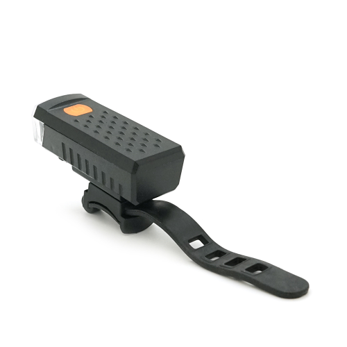 Ліхтарик велосипедний HY-2266, 3 режими, вбудований акум, USB кабель, BOX