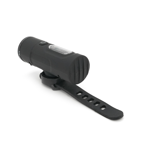 Ліхтарик велосипедний HY-V70, 4 режими, вбудований аккум, індикація заряду, USB кабель, Blister-Box