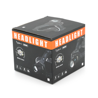 Налобний ліхтарик SY8503, Zoom, White+Red+Blue+White Hot, 4 режими, корпус метал, водостійкий, живлення від 2*18650, Type-C кабель, BOX