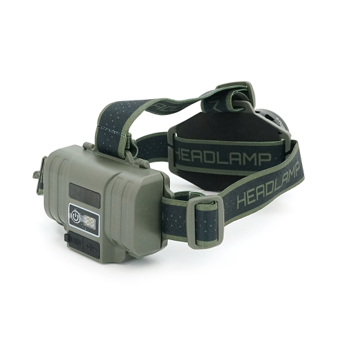 Налобний ліхтарик BP-8098TG, Zoom, 1 режим, корпус метал, водостійкий, живлення від 2*18650, індикація заряду, Type-C кабель, BOX