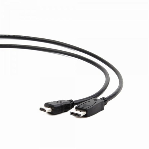 Кабель DisplayPort(M) - HDMI (M) 3m Cablexpert Black (CC-DP-HDMI-3M)