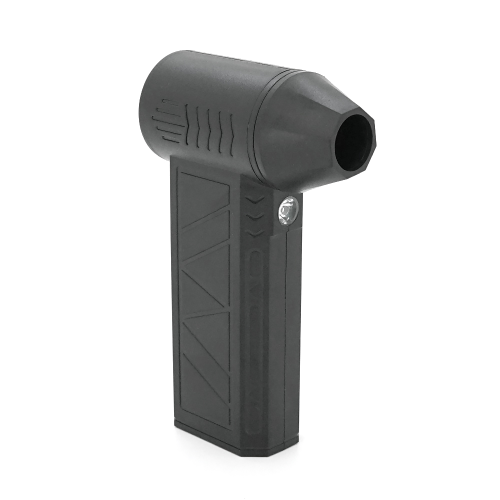 Ручний портативний турбовентилятор компресор ZY7400-SE / PRO, 130000RPM, 52m / s, 51-60дБ, літієва батарея 4000 мА, 326г,70*45*120мм, Black