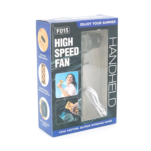 Ручний портативний турбовентилятор компресор F015, 110000RPM, 52m / s, 36дБ, літієва батарея 8000 мА, 11Вт, 258г, 95*45*145мм, Black