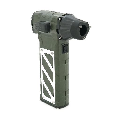 Ручний портативний турбовентилятор компресор F015, 110000RPM, 52m / s, 36дБ, літієва батарея 8000 мА, 11Вт, 258г, 95*45*145мм, Black