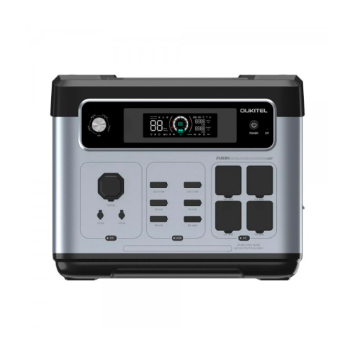 Портативна зарядна станція OUKITEL P2400E (ємність 2048 Вт&amp;middot;год), LiFePO4, потужність 2400 Вт (пікова 4800 Вт), 399x286x320 мм, вага 22 кг