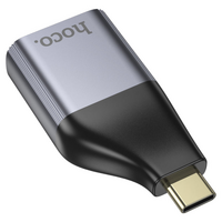 Перехідник HOCO UA33 Type-C (тато) / HDMI(мама), Black-gray