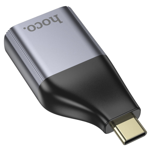 Перехідник HOCO UA33 Type-C (тато) / HDMI(мама), Black-gray