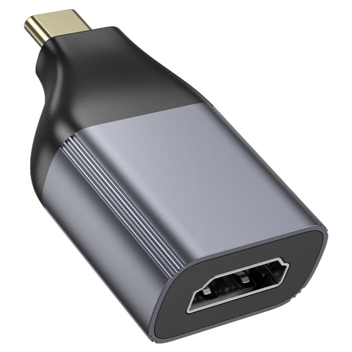 Перехідник HOCO UA33 Type-C (тато) / HDMI(мама), Black-gray