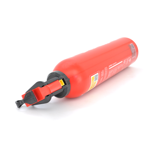 Вогнегасник FLASH автомобільний пінний, портативний, 0,6 кг. робоча температура 5&amp;deg;C-55&amp;deg;C, клас пожежі 0.5A,13B,E,5F. 300*60(мм). red