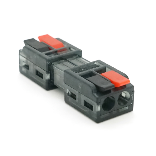 Клема з натискними затискачами 1-провідна LT-2-2, 2-pin, 250V, 32A, 0.5-2.5mm2, 13,5*30*11mm, сіра