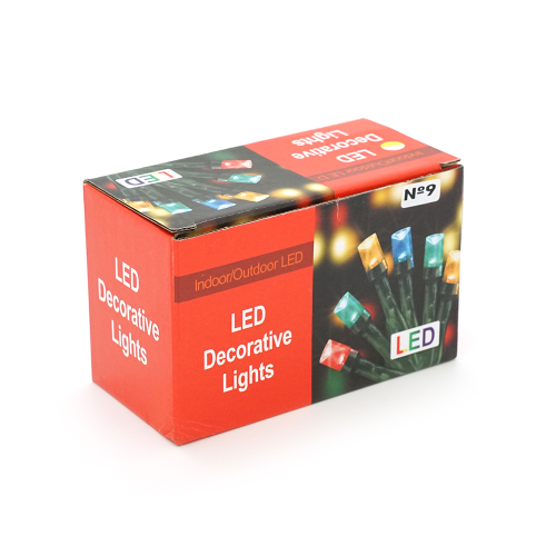 Гірлянди 400LED (Діод) White Hot, 1 режим, 50 метрів, прозора ізоляція, BOX