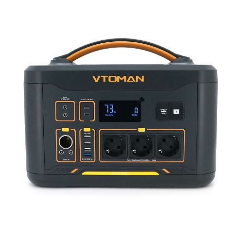 Портативна зарядна станція VTOMAN 1500X, 1500 (макс. 3000) Вт, LiFePO4 828 Вт&amp;middot;год (макс. 2376 Вт&amp;middot;год), 230 В, вихід 3x230 В / 1500 Вт, 2x12 В / 10 A-10 A, 2xPDTB, прикурювач 12 В / 10 A, 36x27x28 см; 20 кг