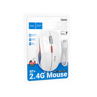 Миша бездротова HOCO GM40, 1600DPI, 2.4GHZ, White, Blister
