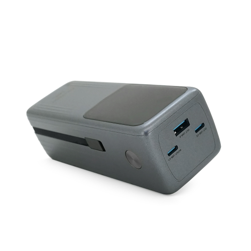 Powerbank Fulltech FP34 30000mAh, Fast charge PD140W, Li-pol, LCD Display, Вхід:Type-C, Виходи: 2xUSB Type-C, 1xUSB Type-A, USB Type-C Cable, Box