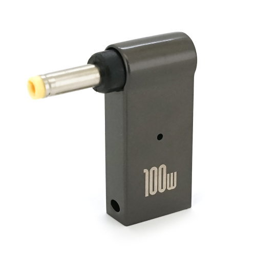 Перехідник Туре-С(F)-4.0*1.7(M), Yellow Pin, 100W