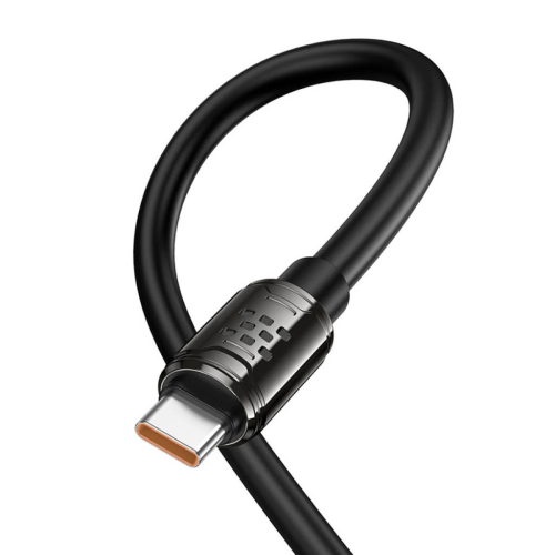 Кабель Hoco U143, Type-C-USB, 5.0A, Black, довжина 1,2 м, BOX