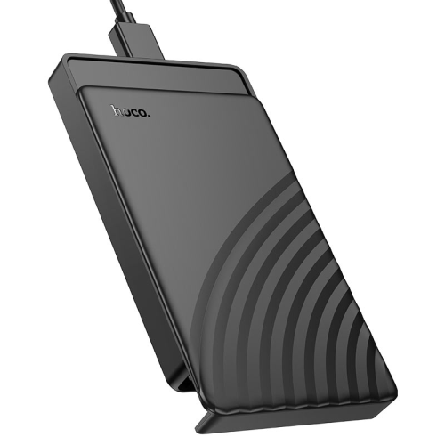 Кишеня HOCO HB46, 2,5&amp;quot;, пластиковий корпус, інтерфейс USB3.0 SATA, Black