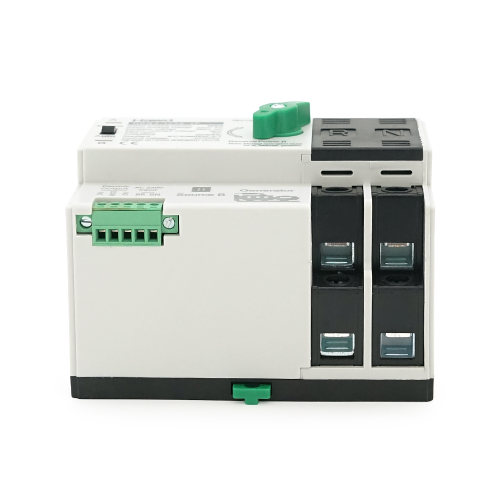 Автомат введення резерву (АВР) двополюсний HDQ3-125E / 2P, 230V / 125A на DIN-рейку для генераторів