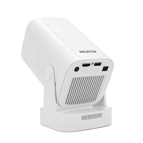 Смарт проектор HY260 PRO, Android 14, 1080p, 200 ANSI, Wi-Fi 2.4+5G, White, Box