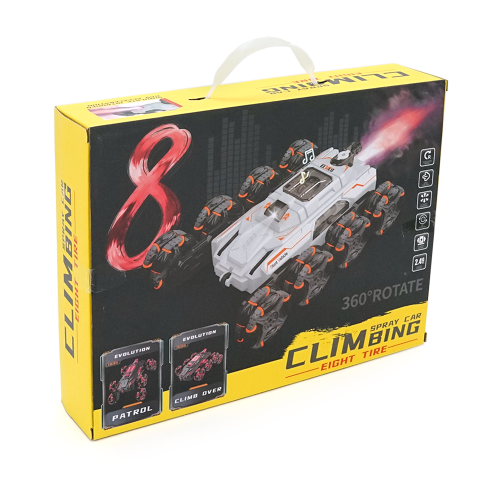 Радіокерований всюдихід CX-100W. Частота 2.4 ГГц. Рух вперед / назад, повороти, подолання перешкод. 270x170x140 мм.