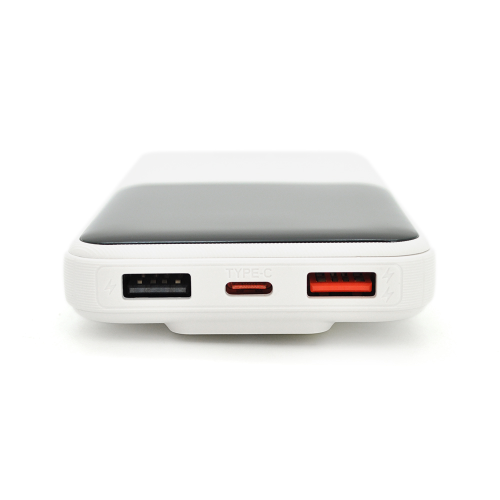Powerbank 7GO GPW-06 10000mAh, 22.5W, Кабелю Type-C + Lighting, 0,250 kg, White, Box