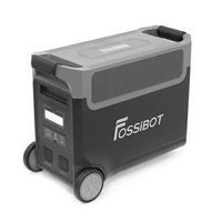 Портативна зарядна станція FOSSiBOT F3600PRO, 3600W / 3840Wh LiFePO₄, MPPT до 2000W, XT60-12V / 25А, 2xDC5521-12V-3A, CarPort-12V-10A, 3xAC230V, 2xUSB-A-15W, 4xUSB-C-100W, Wi-Fi, Bluetooth, заряджання 1,5 год, 609&amp;times;321&amp;times;475 мм, 42 кг