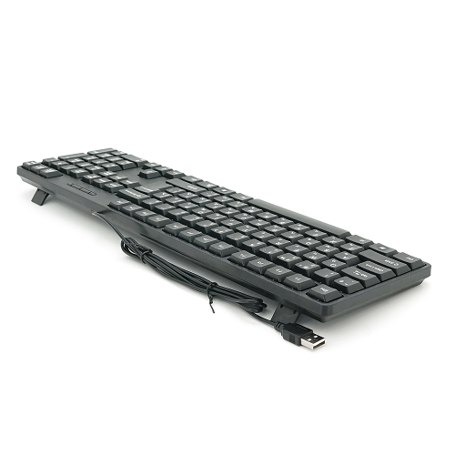 Клавіатура провідна Black Antelope TJ-818, USB, 104 клавіші, (Eng / Pyc), Box