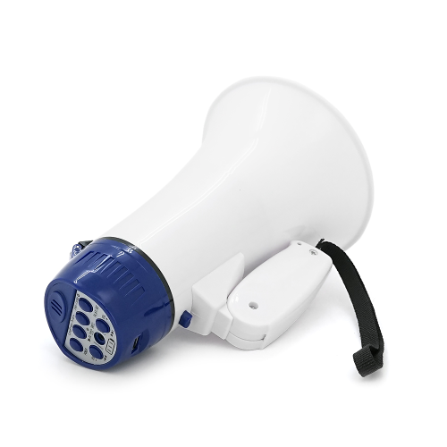 Гучномовець Megaphone HT-135BT, 15W, живлення від акумулятора 18650, СЗУ, Red / White, Box