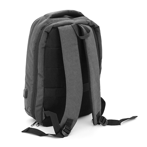 Рюкзак для ноутбука 15.6&amp;quot;, TT-2020-2G, матеріал нейлон / полієстр / тканина оксфорд, вихід під USB-кабель, 20-35L, сірий, Q25