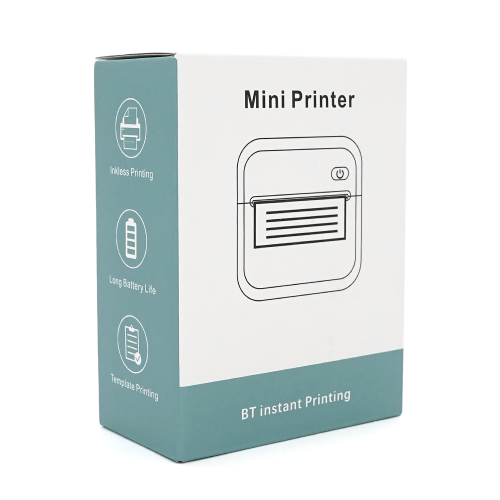 Портативний дитячий термопринтер A8 Cat, bluetooth, Type-C, blue, BOX